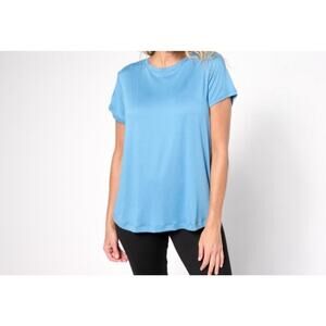 Carole Hochman Blue Size M Poly Spandex Blend Lounge Top Only A652740 NWOT